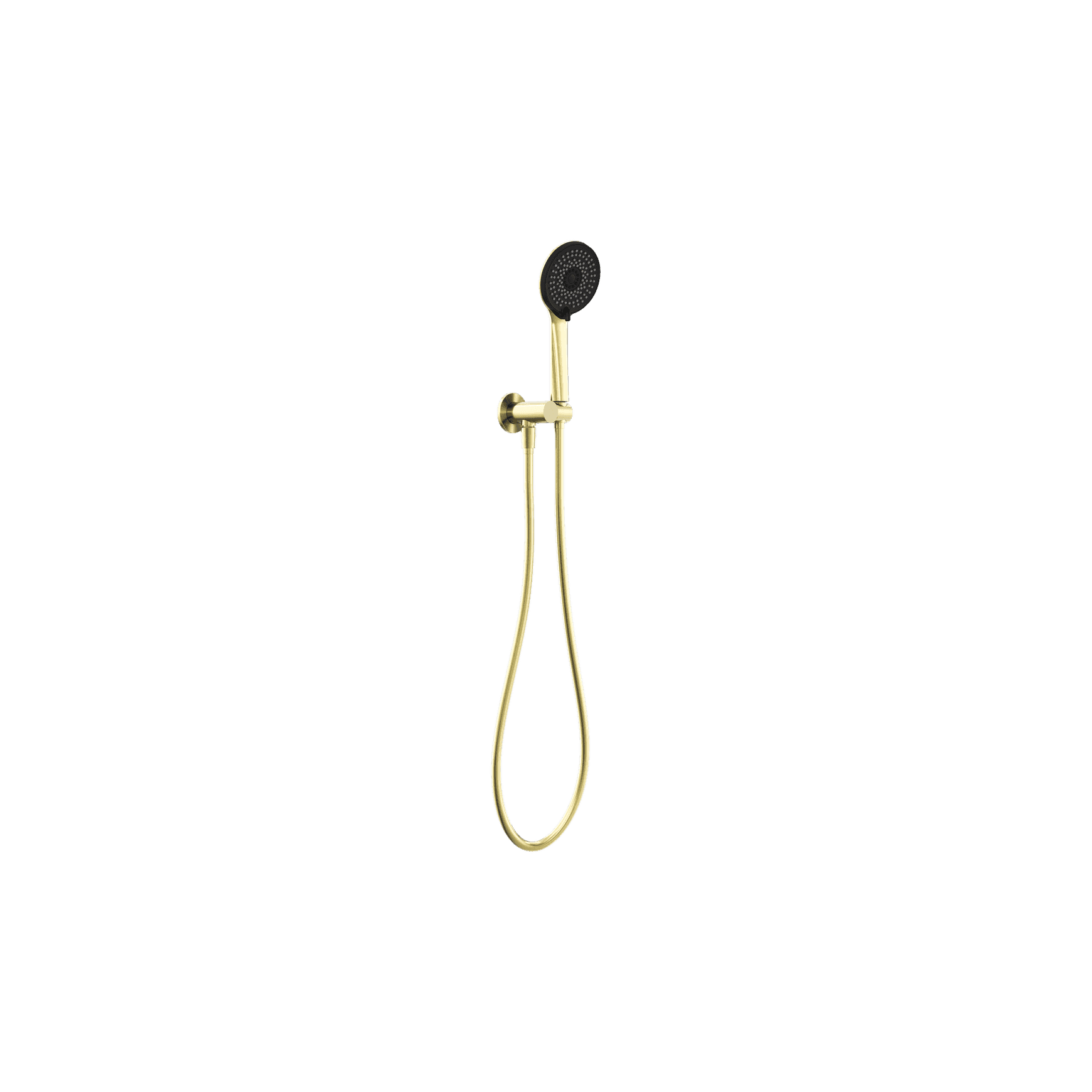 Project Round Shower On Bracket 4 Star Rating Brushed Gold