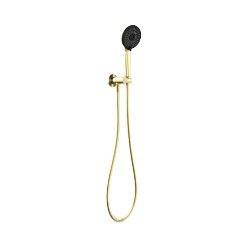 Project Round Shower On Bracket 4 Star Rating Brushed Gold