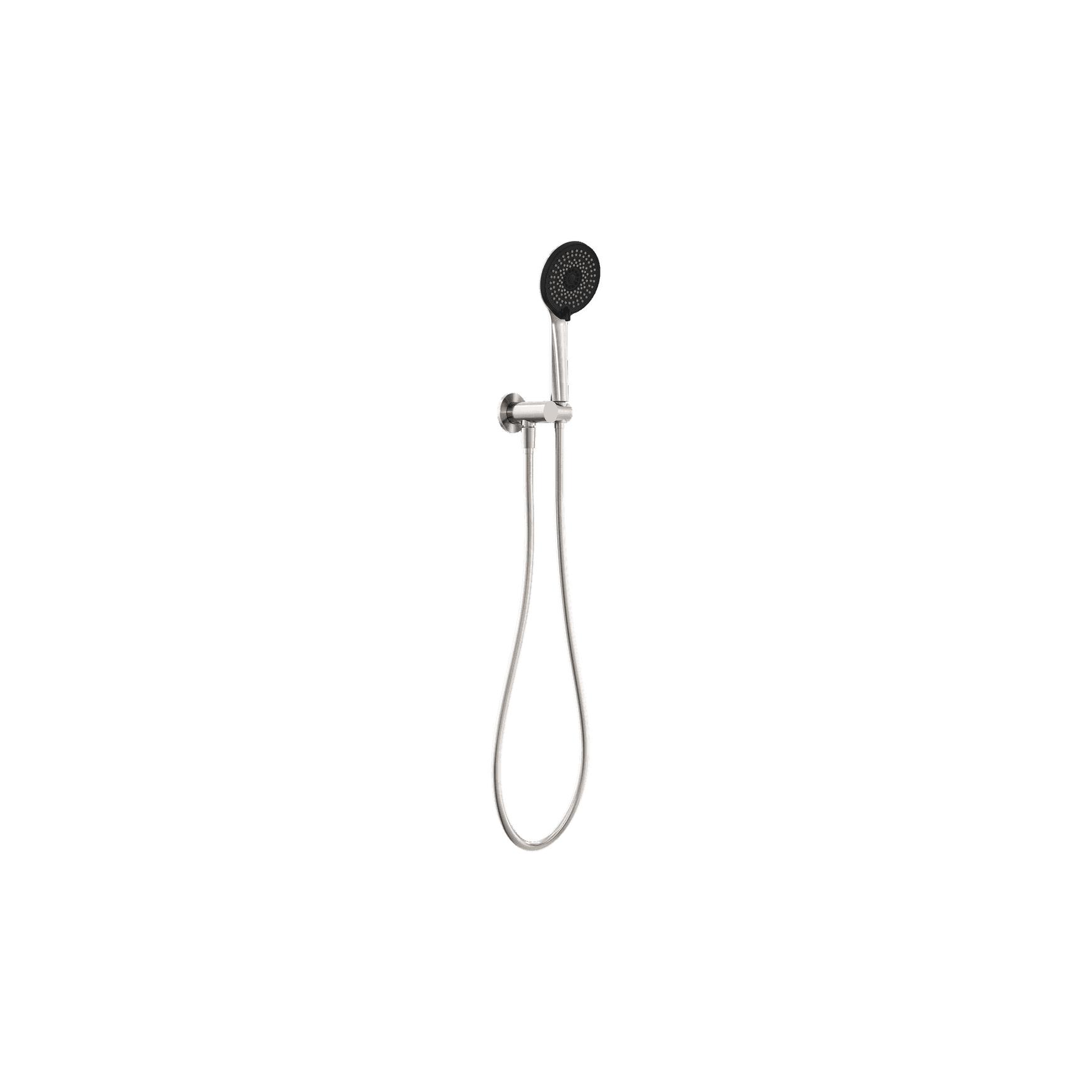 Project Round Shower On Bracket 4 Star Rating Brushed Nickel