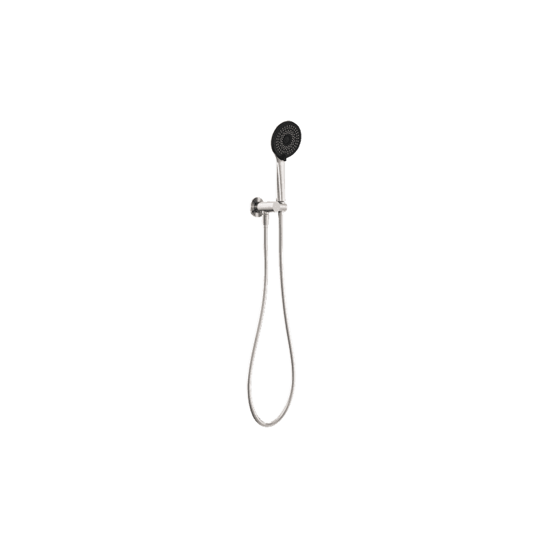 Project Round Shower On Bracket 4 Star Rating Brushed Nickel