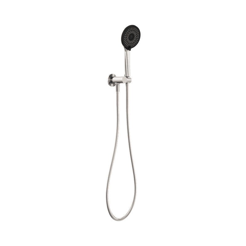 Project Round Shower On Bracket 4 Star Rating Brushed Nickel