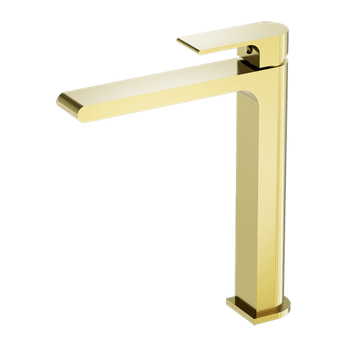 Bianca Tall Basin Mixer | Brushed Gold