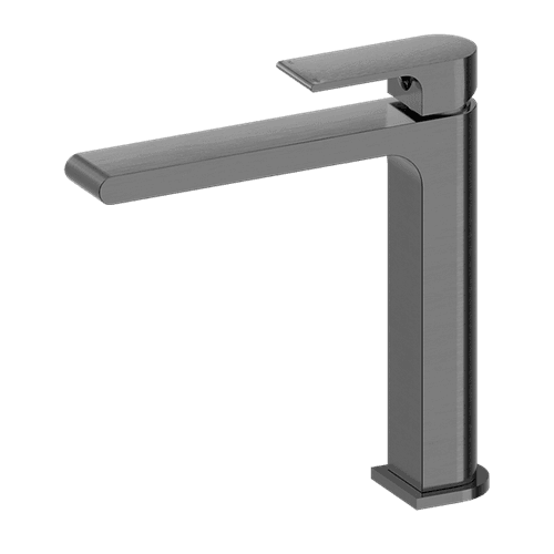 Bianca Mid Tall Basin Mixer | Gun Metal