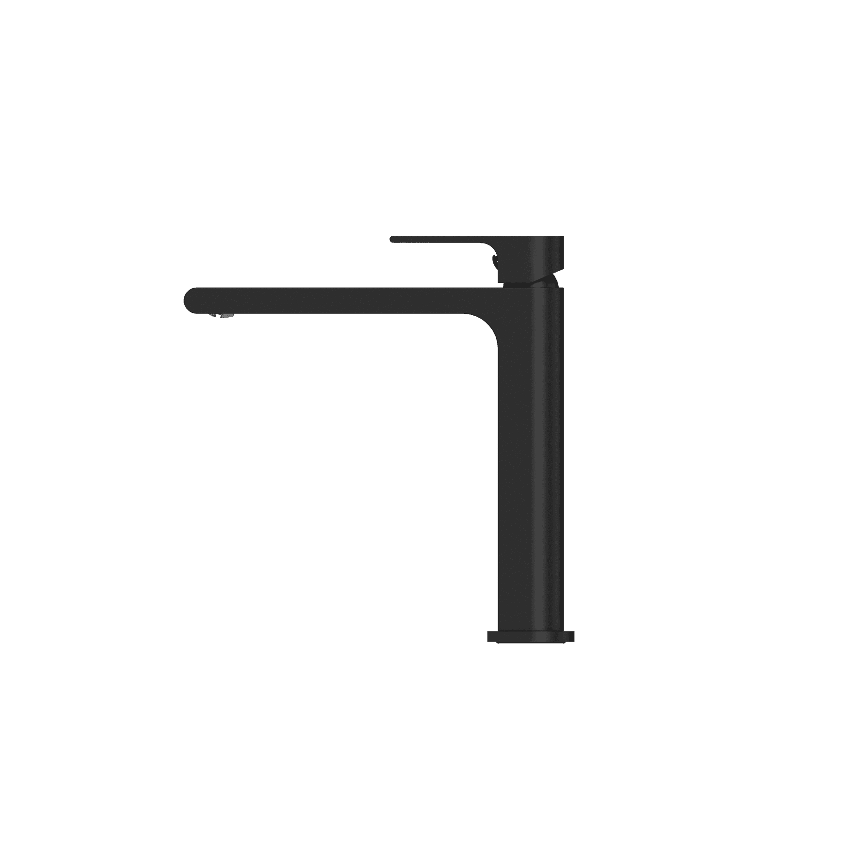 Bianca Mid Tall Basin Mixer | Matte Black