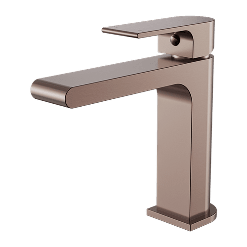 Bianca Basin Mixer Straight Spout | Brushed Bronze