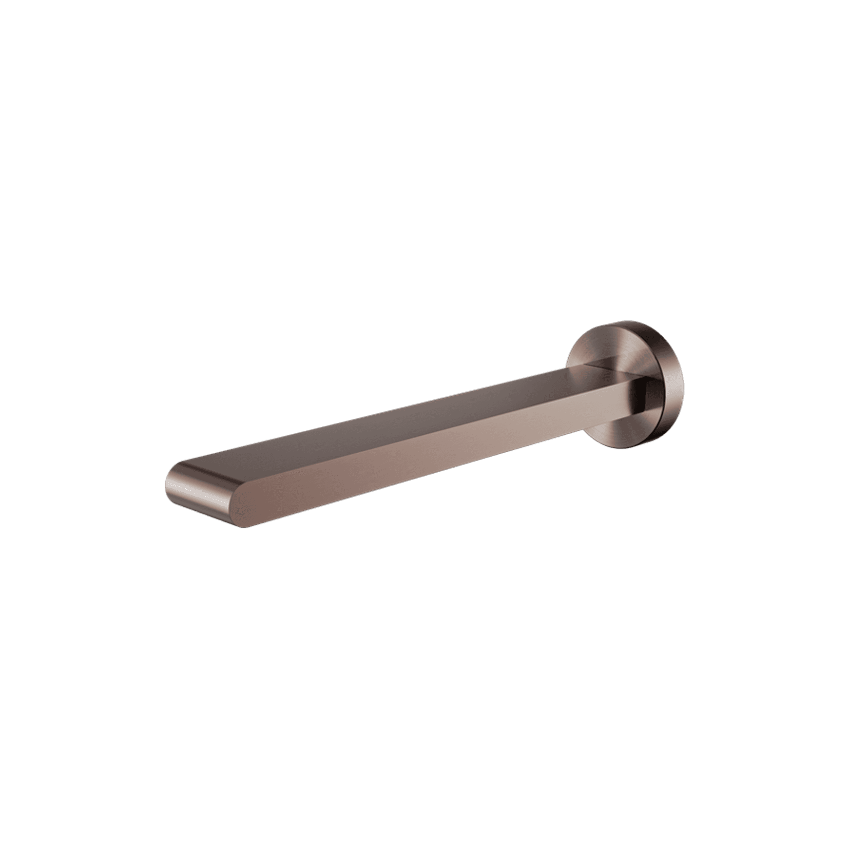 Bianca Fixed Bath Spout 240mm | Brushed Bronze