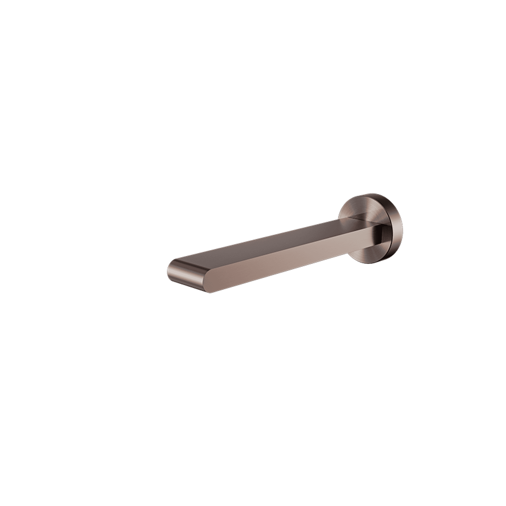 Bianca Fixed Bath Spout 200mm | Brushed Bronze