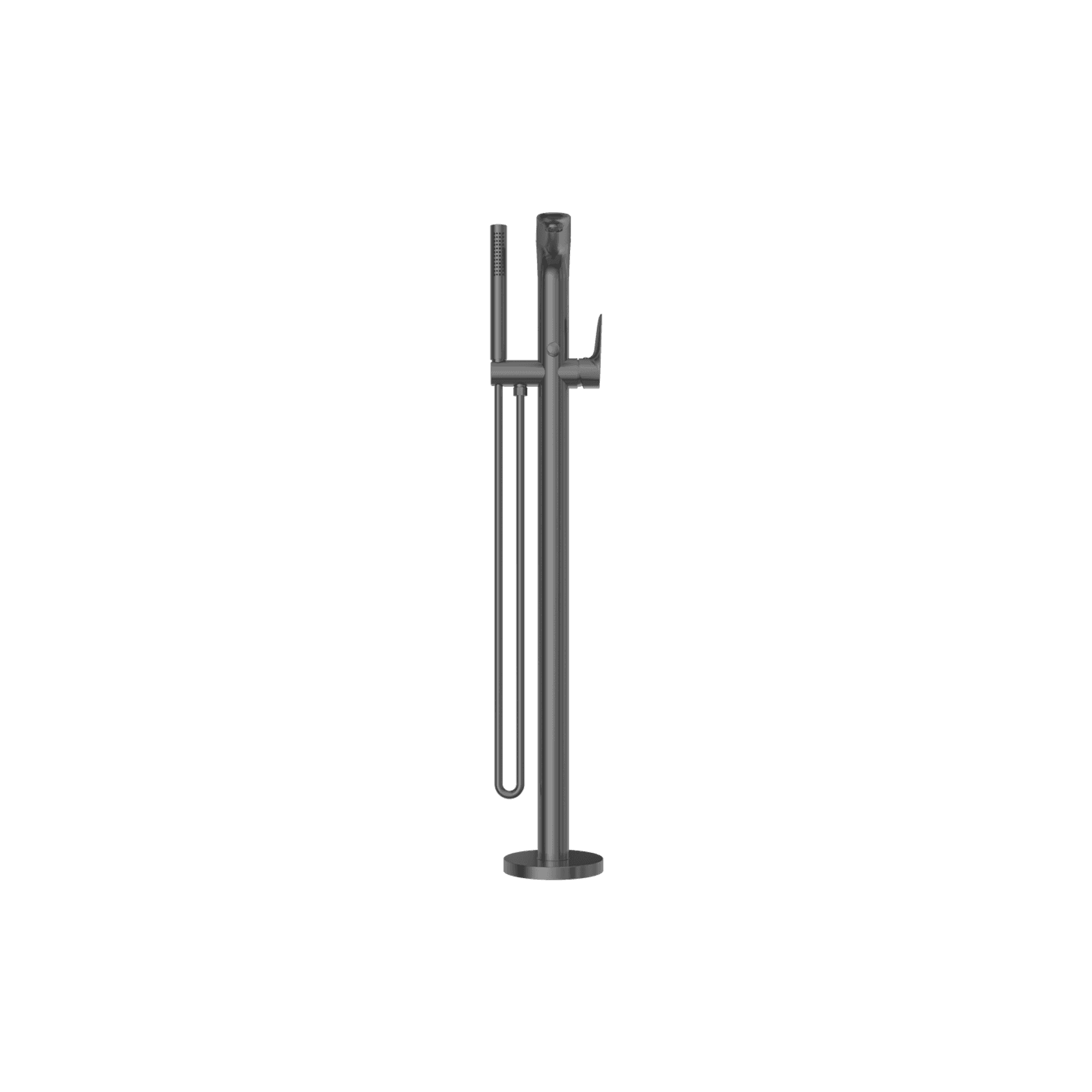 Bianca Bath Mixer & Hand Shower | Gun Metal
