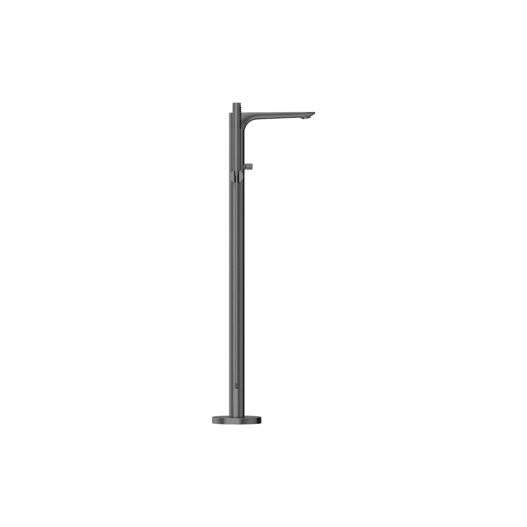 Bianca Bath Mixer & Hand Shower | Gun Metal