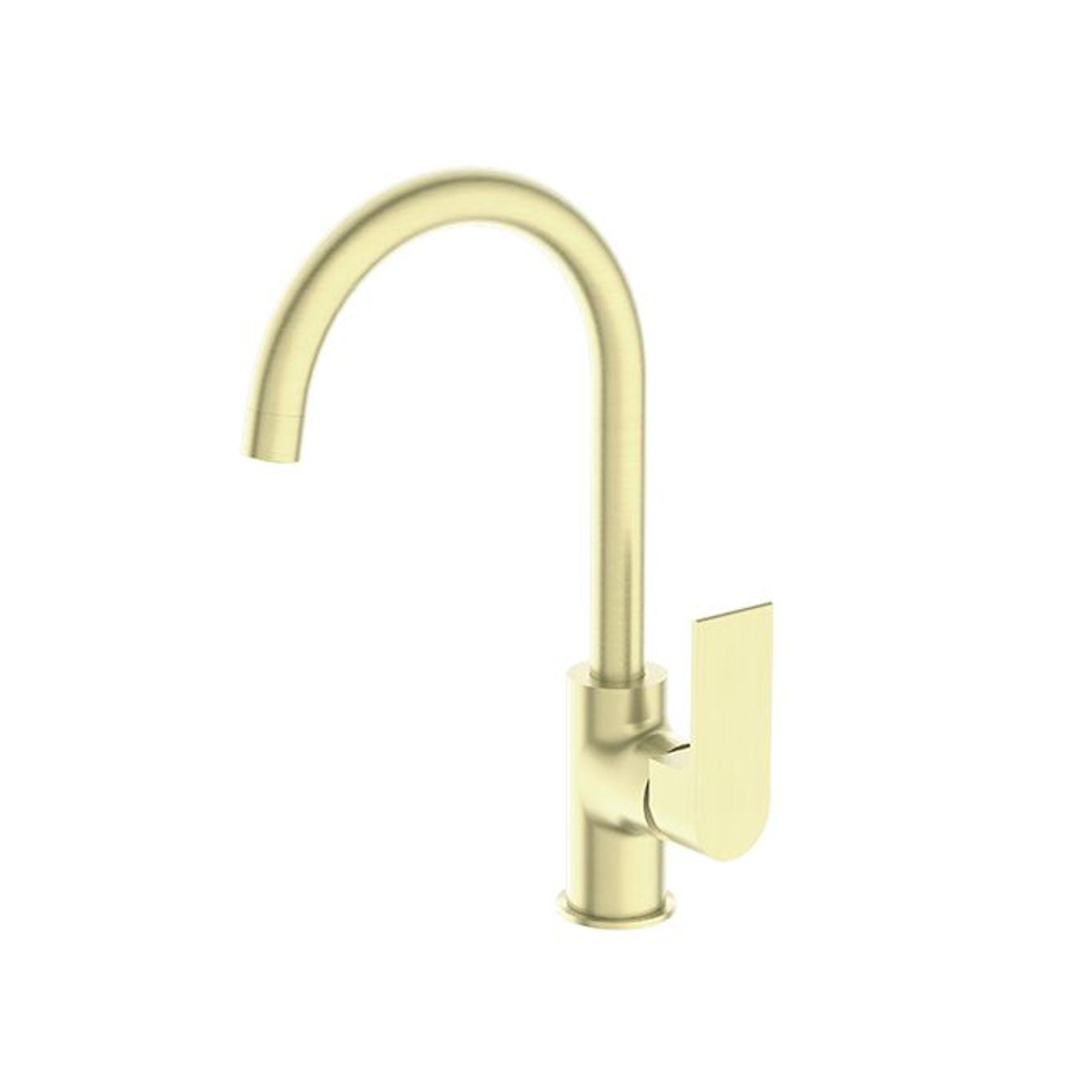 Bianca Kitchen Mixer Gooseneck Spout | Brushed Gold