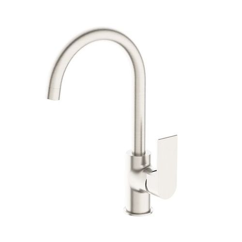 Bianca Kitchen Mixer Gooseneck Spout | Brushed Nickel