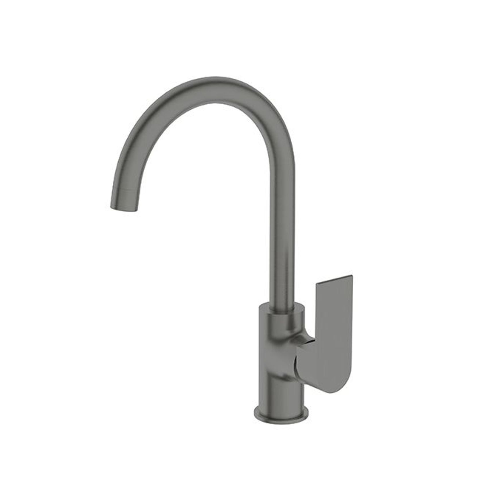 Bianca Kitchen Mixer Gooseneck Spout | Gun Metal