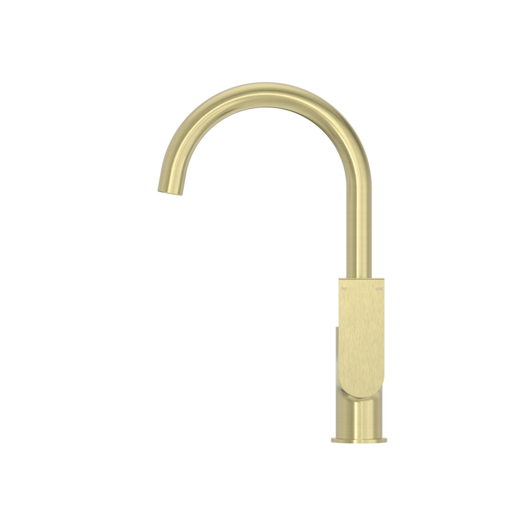Bianca Kitchen Mixer Gooseneck Spout | Brushed Gold