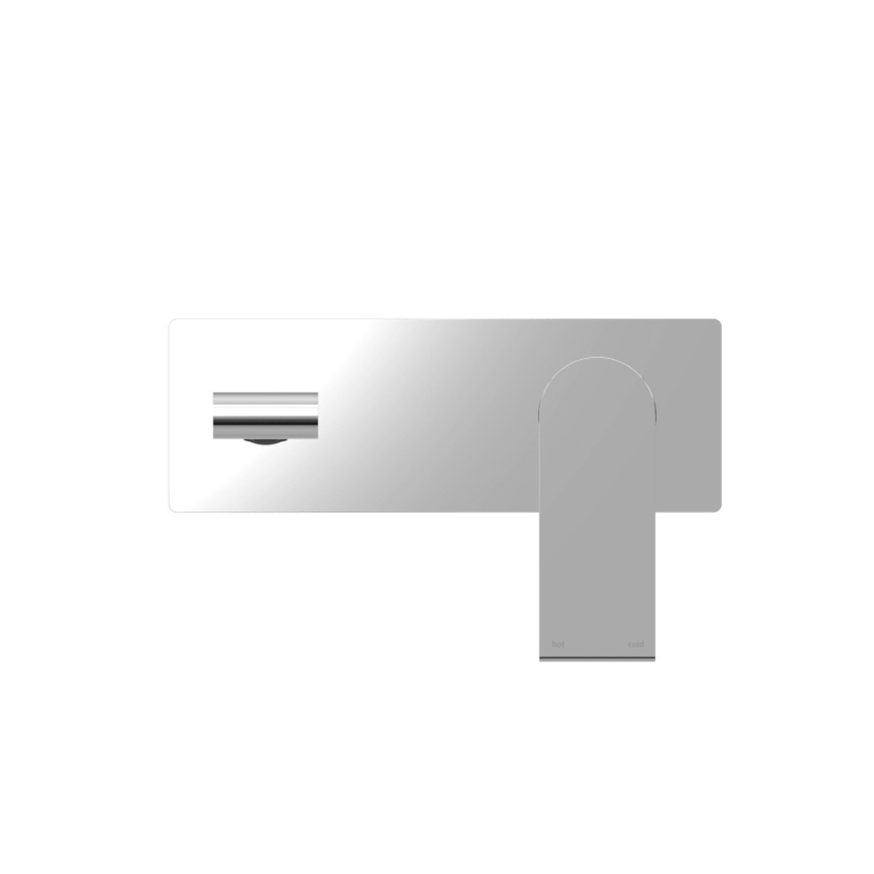 Bianca Wall Basin/Bath Mixer 187mm | Chrome