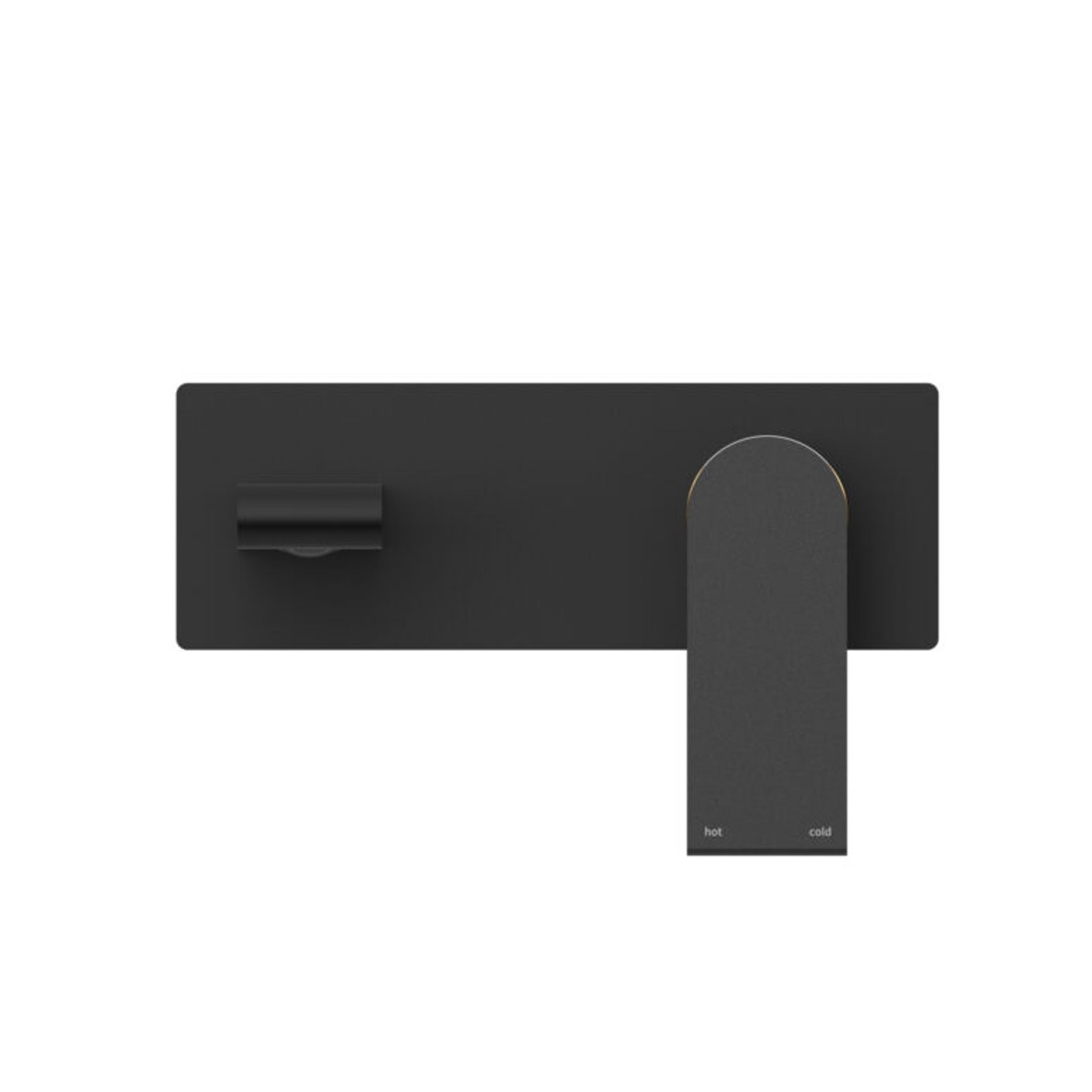Bianca Basin/Bath Mixer 230mm | Matte Black