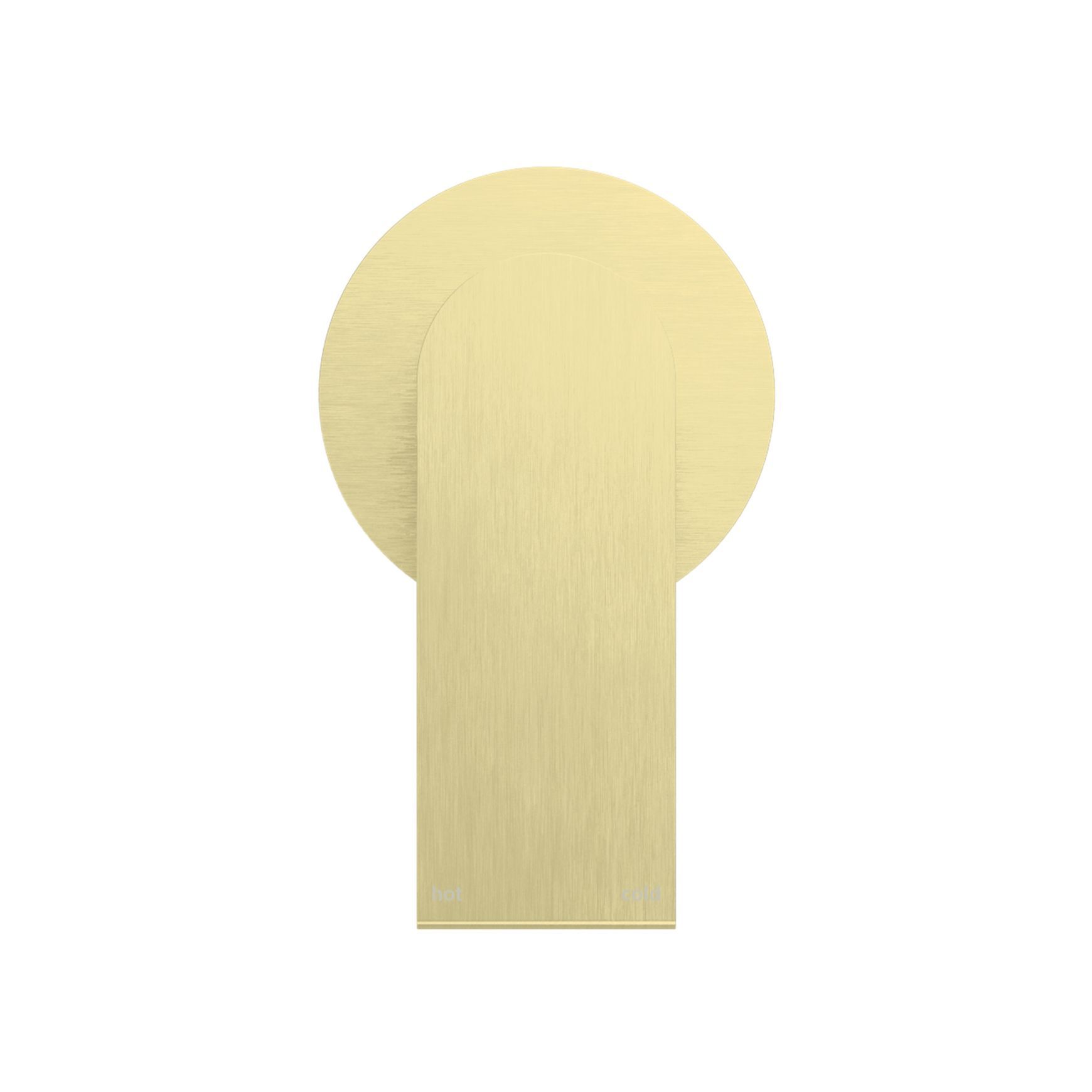 Bianca Shower Mixer 80mm Plate | Brushed Gold