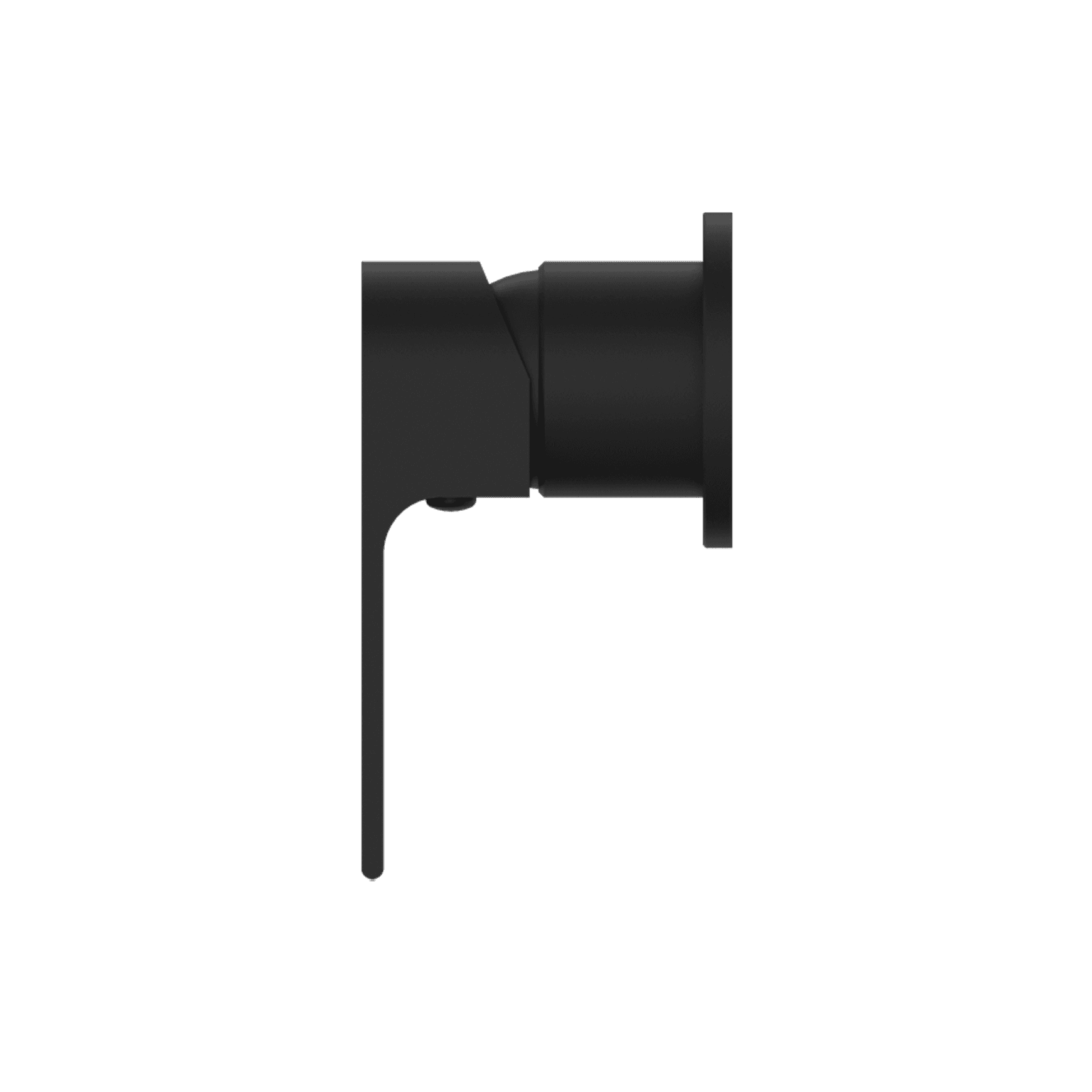 Bianca Shower Mixer 60mm Plate | Matte Black