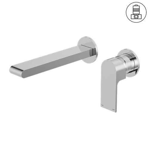 Bianca Basin/Bath Mixer Back Plate 230mm | Chrome