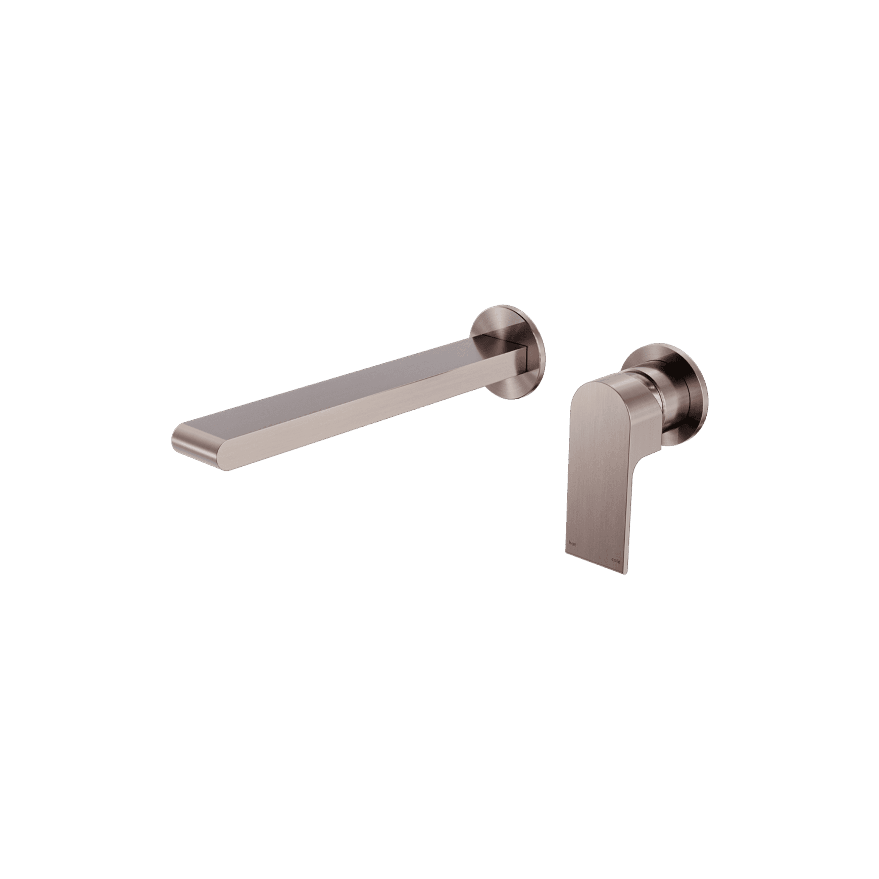 Bianca Basin/Bath Mixer Back Plate 230mm | Brushed Bronze