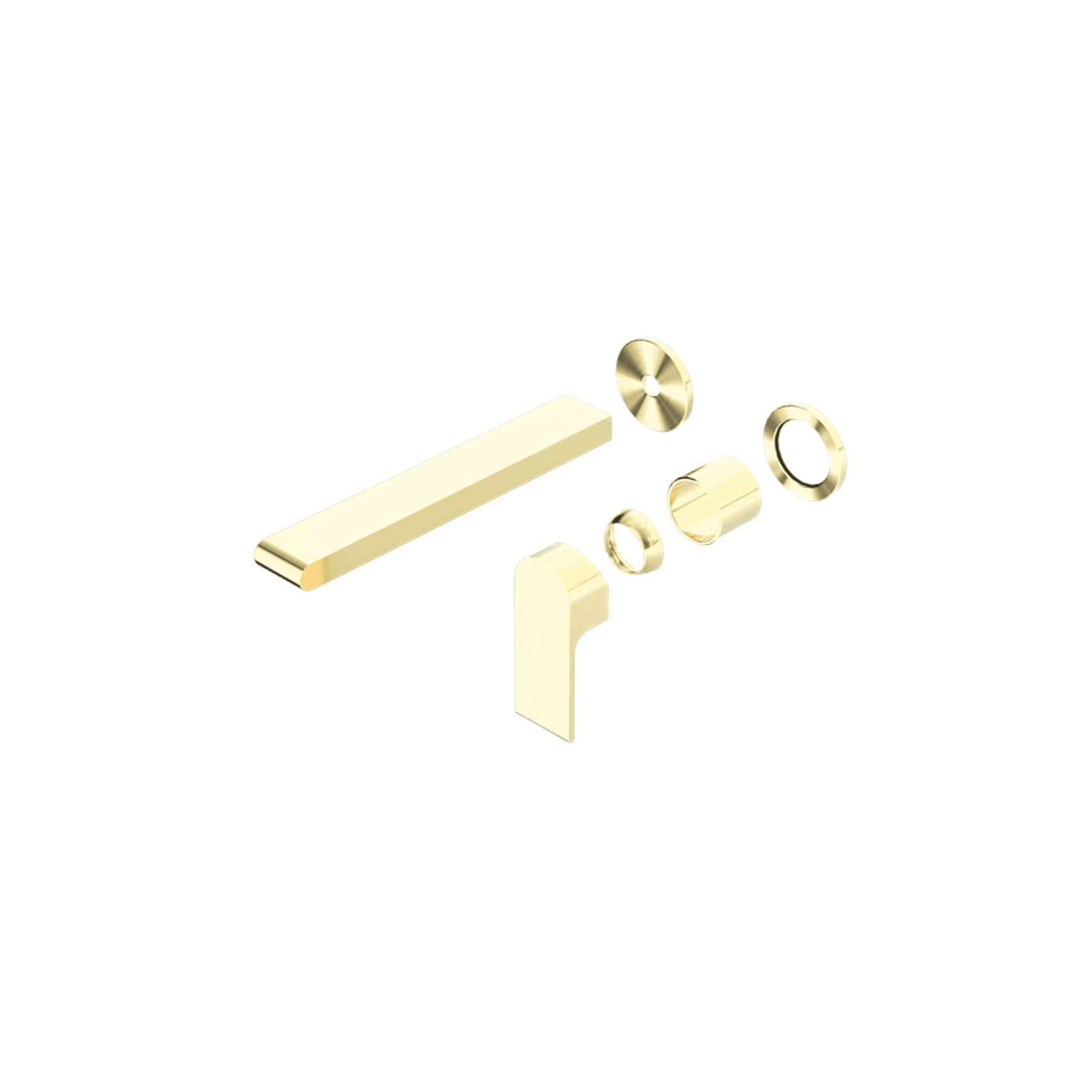 Bianca Mixer Back Plate 230mm Trim Kits | Brushed Gold