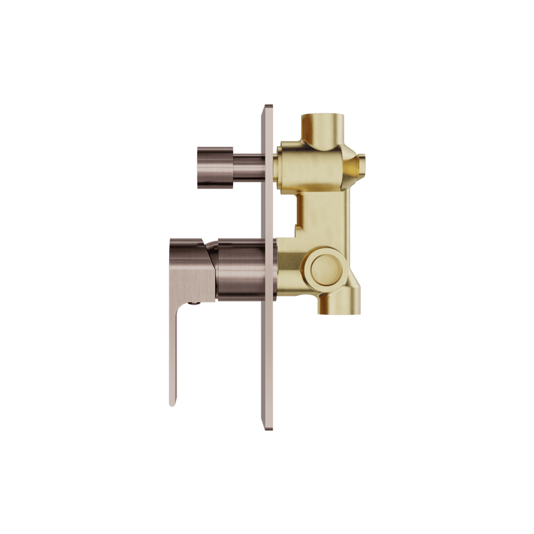Bianca Shower Mixer & Divertor | Brushed Bronze