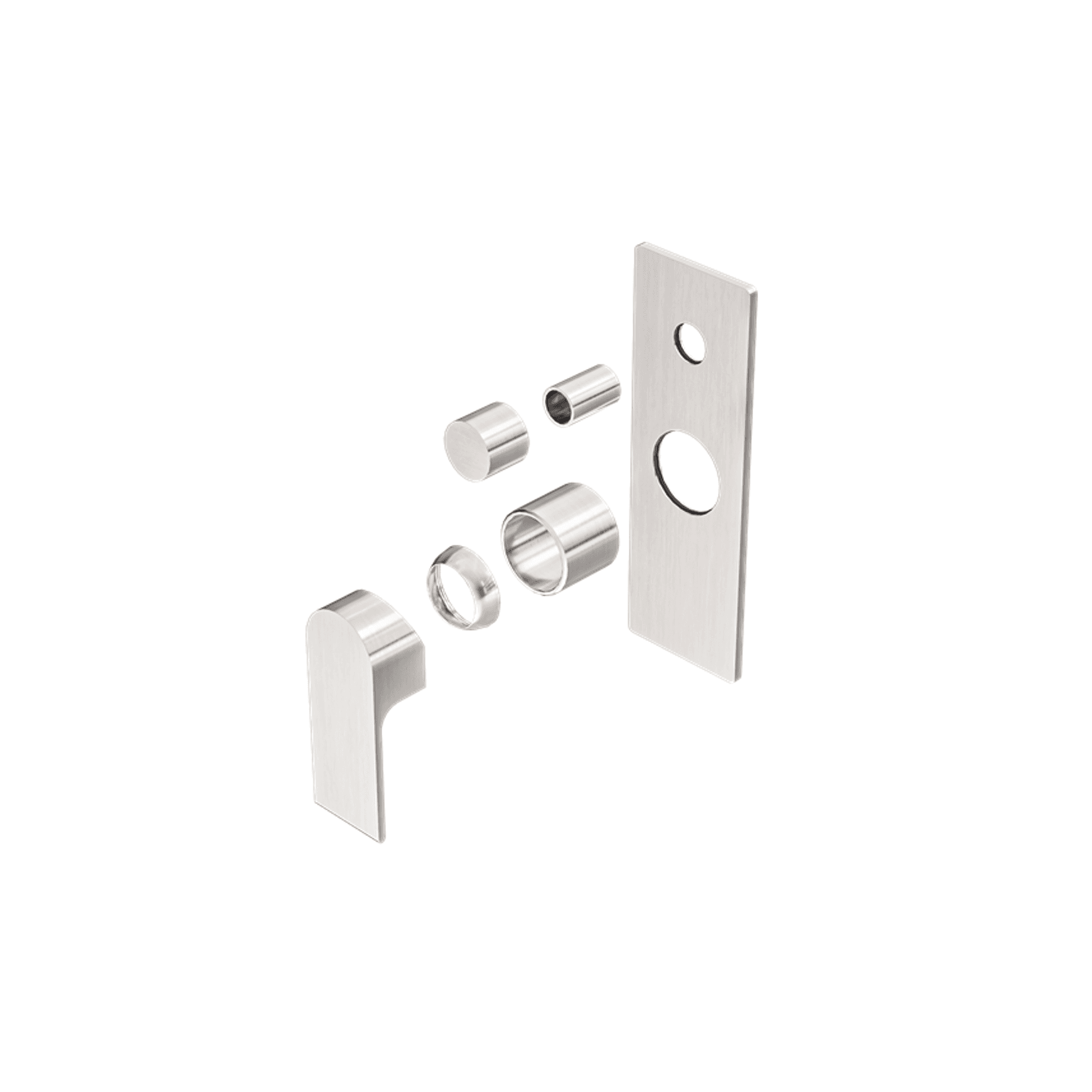 Bianca Shower Mixer & Divertor Trim Kits | Brushed Nickel