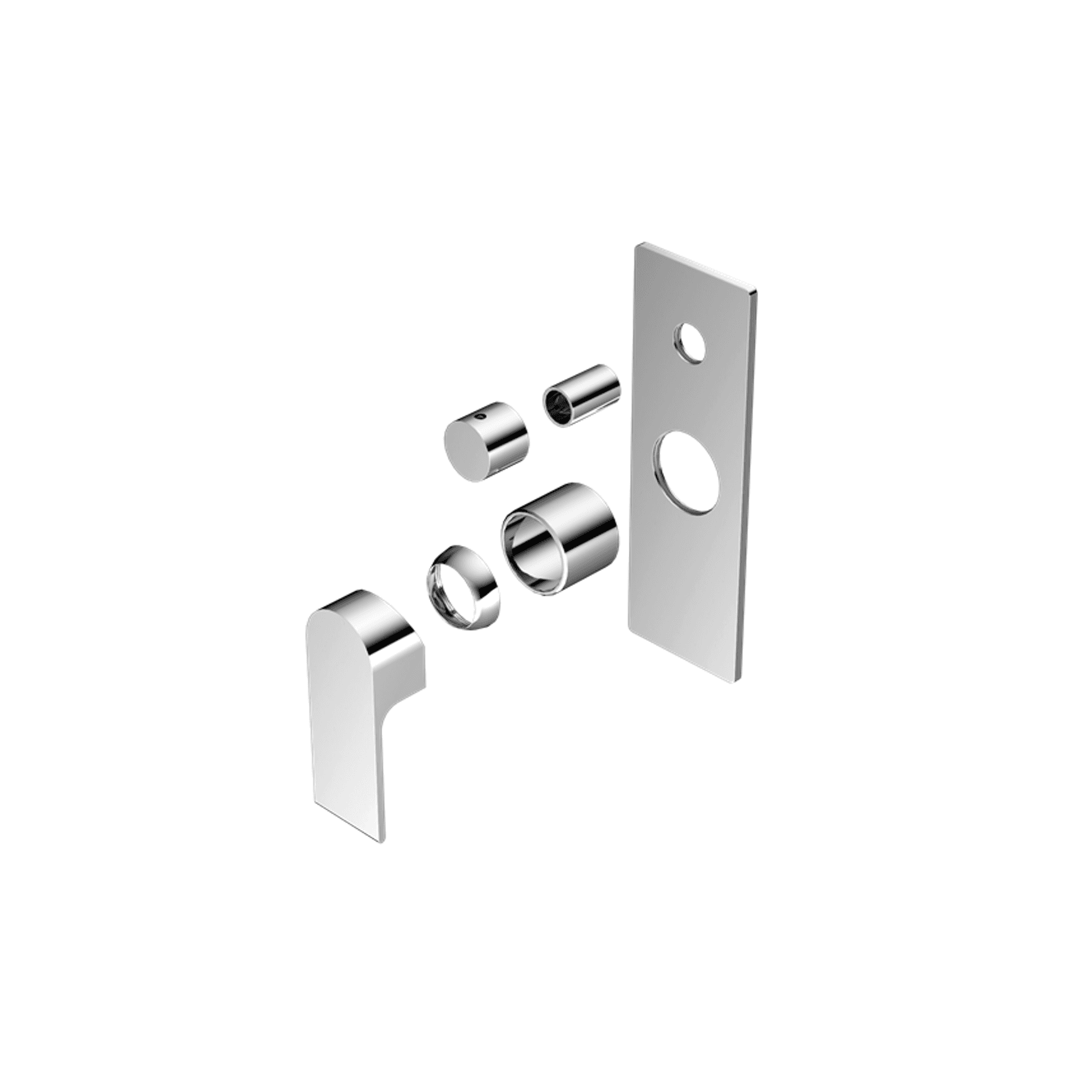Bianca Shower Mixer & Divertor Trim Kits | Chrome