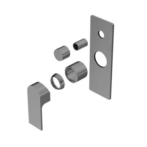 Bianca Shower Mixer & Divertor Trim Kits | Gun Metal