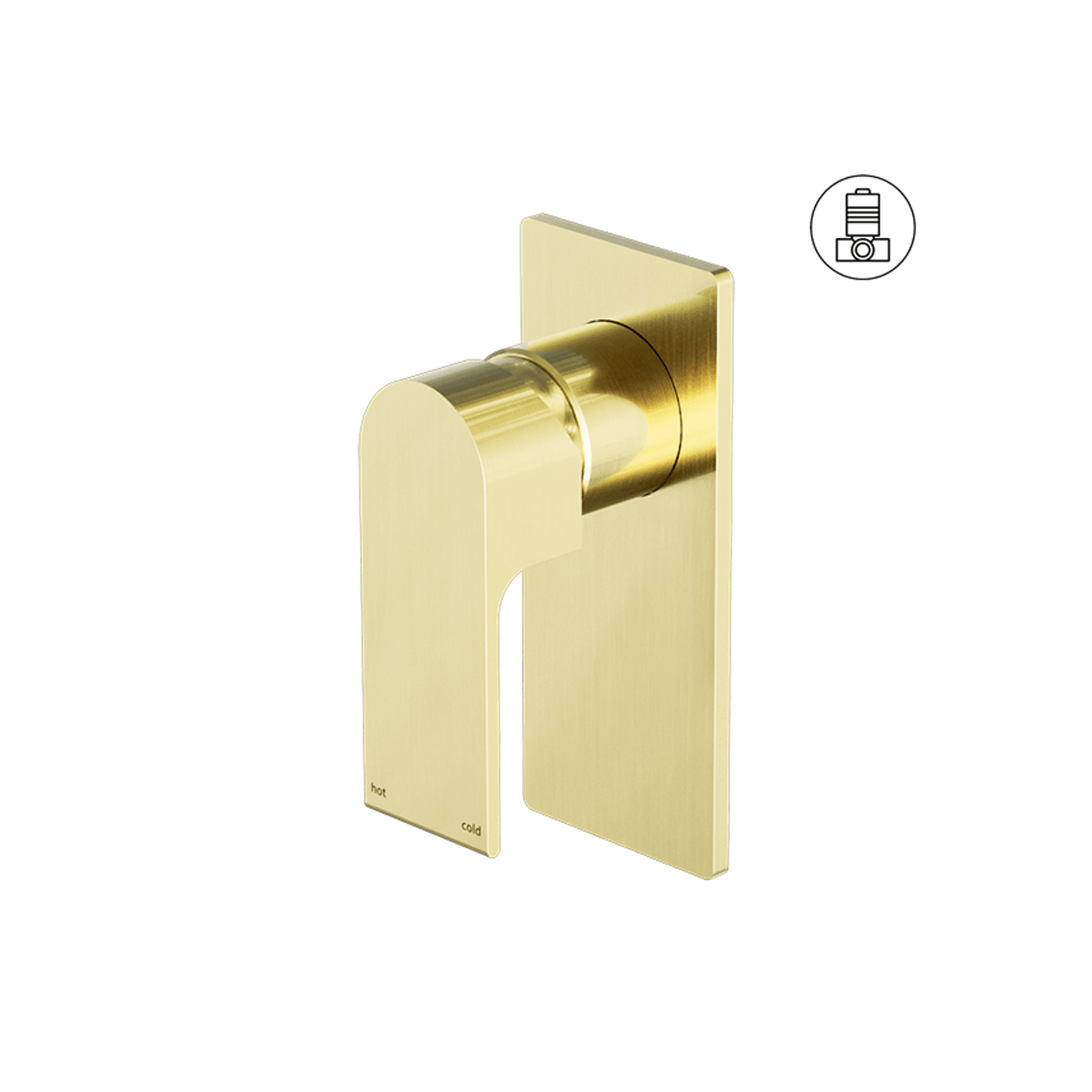 Bianca Shower Mixer | Brushed Gold