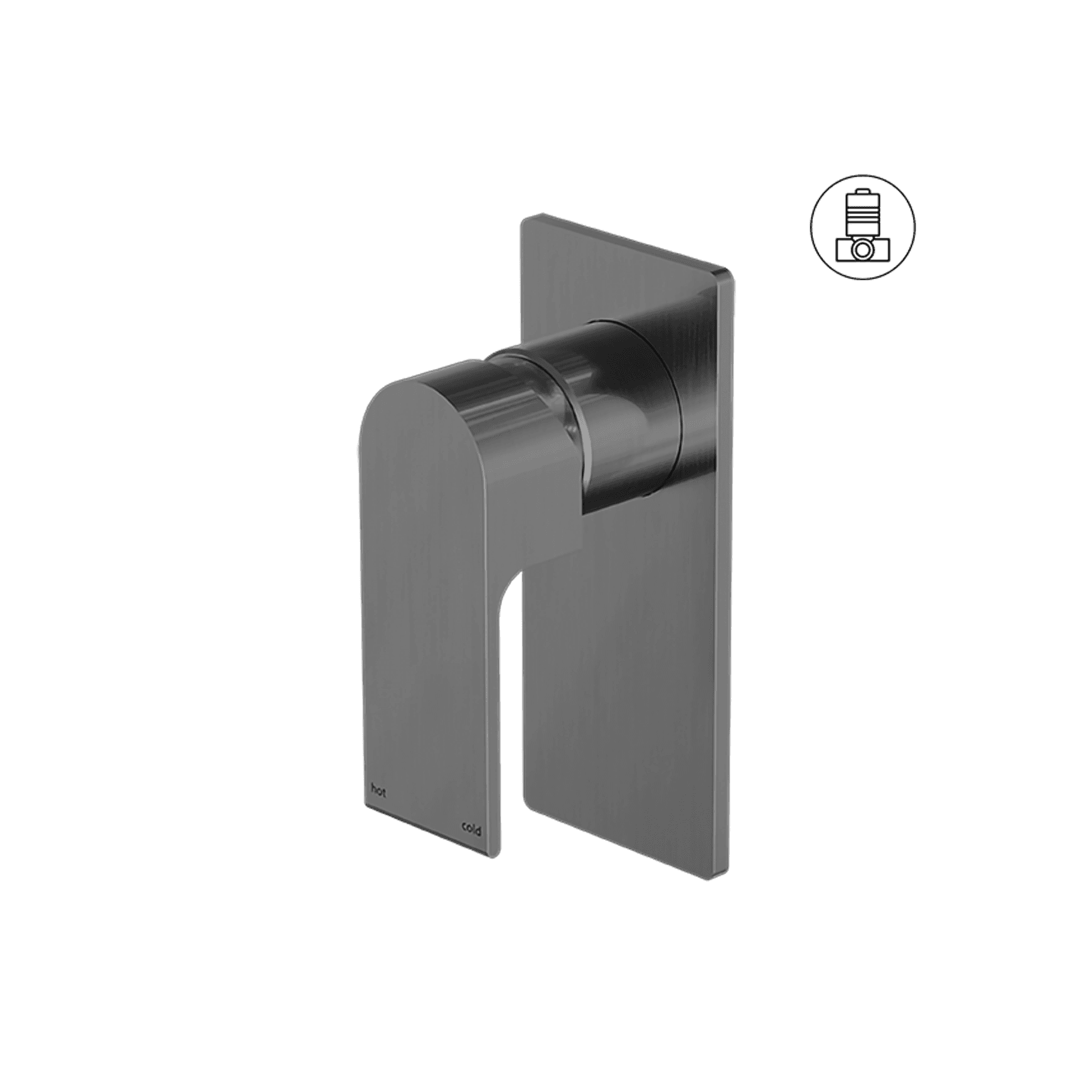 Bianca Shower Mixer | Gun Metal