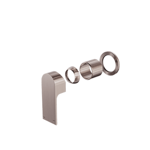 Bianca Shower Mixer 60mm Plate Trim Kits | Brushed Bronze