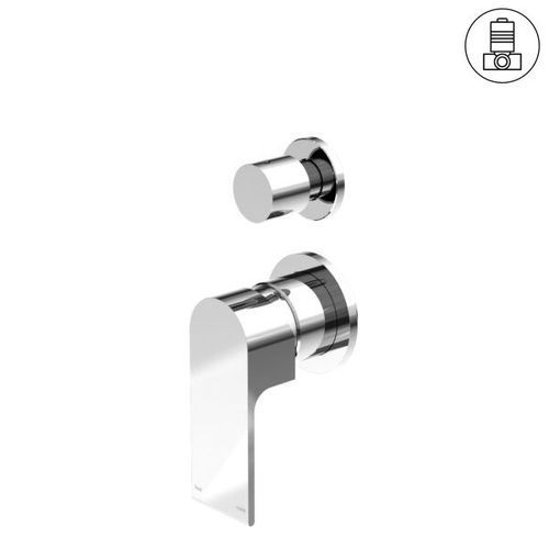 Bianca Shower Mixer & Divertor Back Plate | Chrome