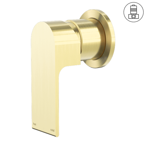Bianca Shower Mixer 60mm Plate | Brushed Gold