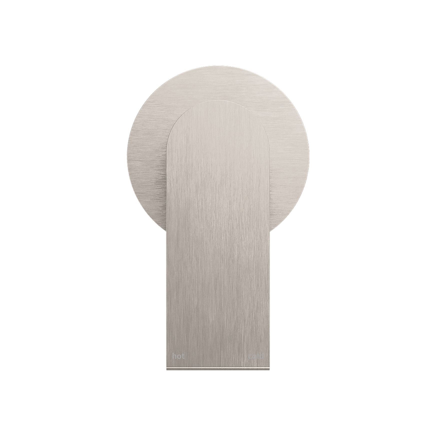 Bianca Shower Mixer 80mm Plate | Brushed Nickel