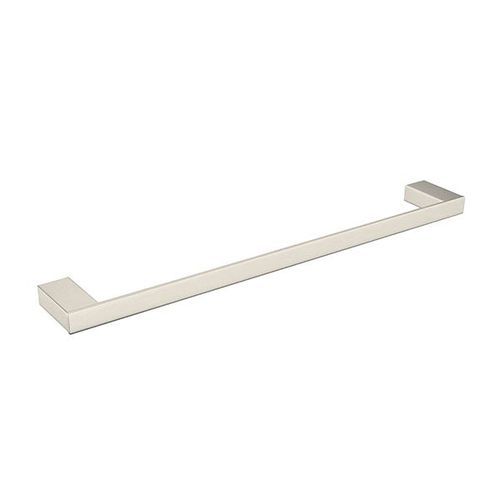 Celia Single Towel Rail 600mm Brushed Nickel