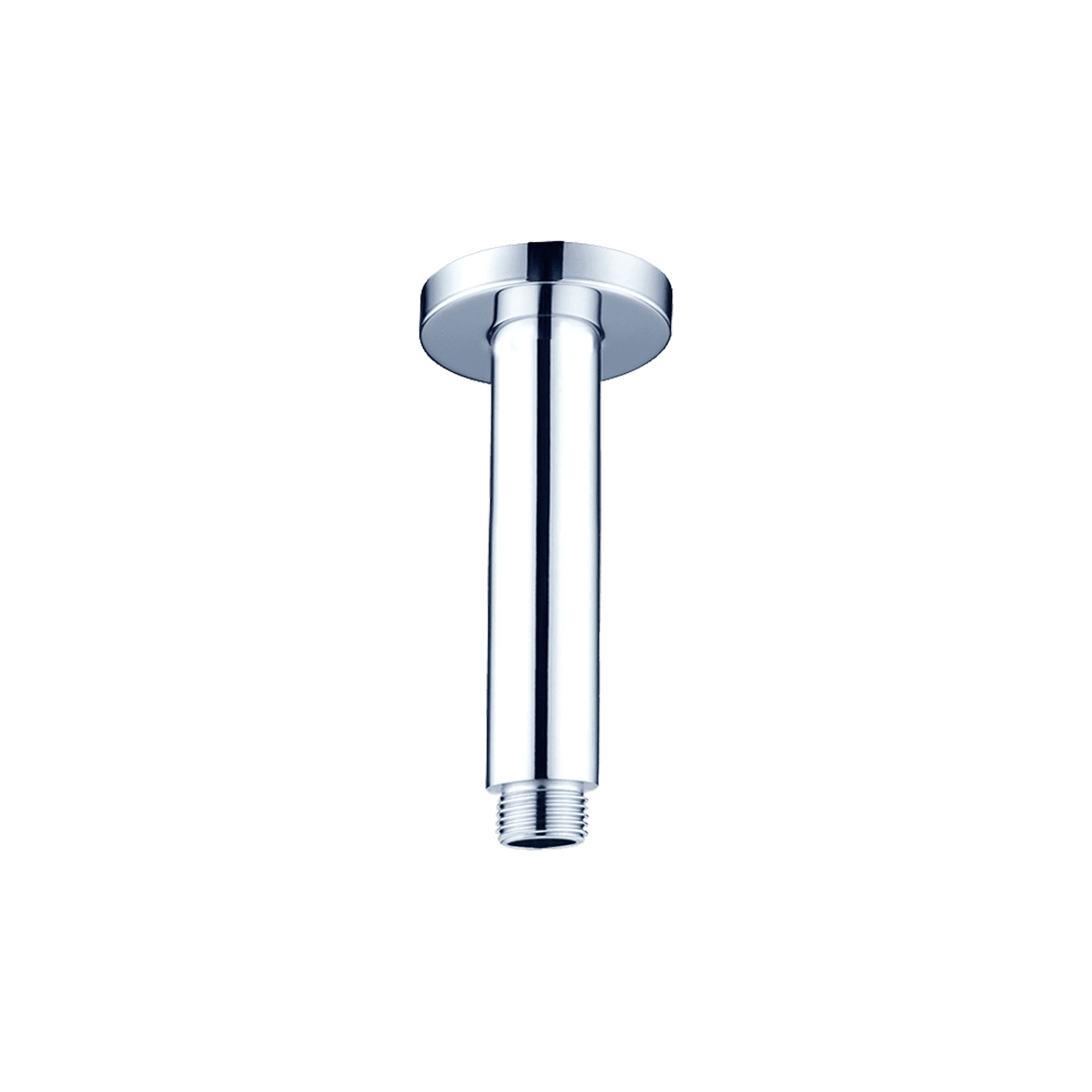 Round Ceiling Arm 150mm Length Chrome