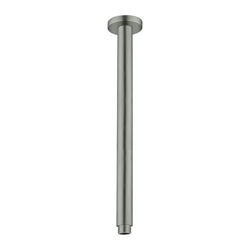 Round Ceiling Arm 300mm Length Gun Metal