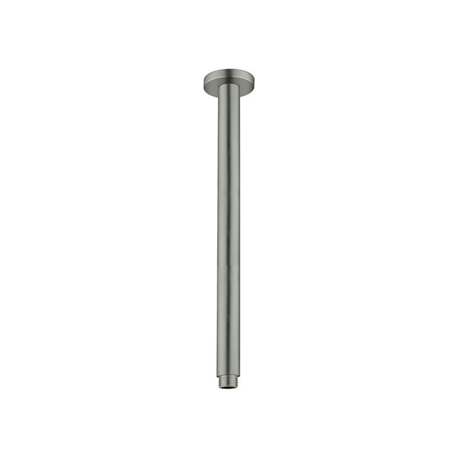 Round Ceiling Arm 300mm Length Graphite