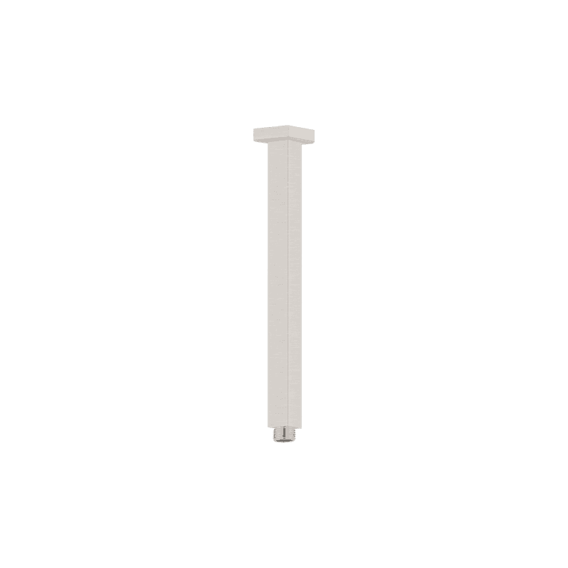 Square Ceiling Arm 300mm Length Brushed Nickel