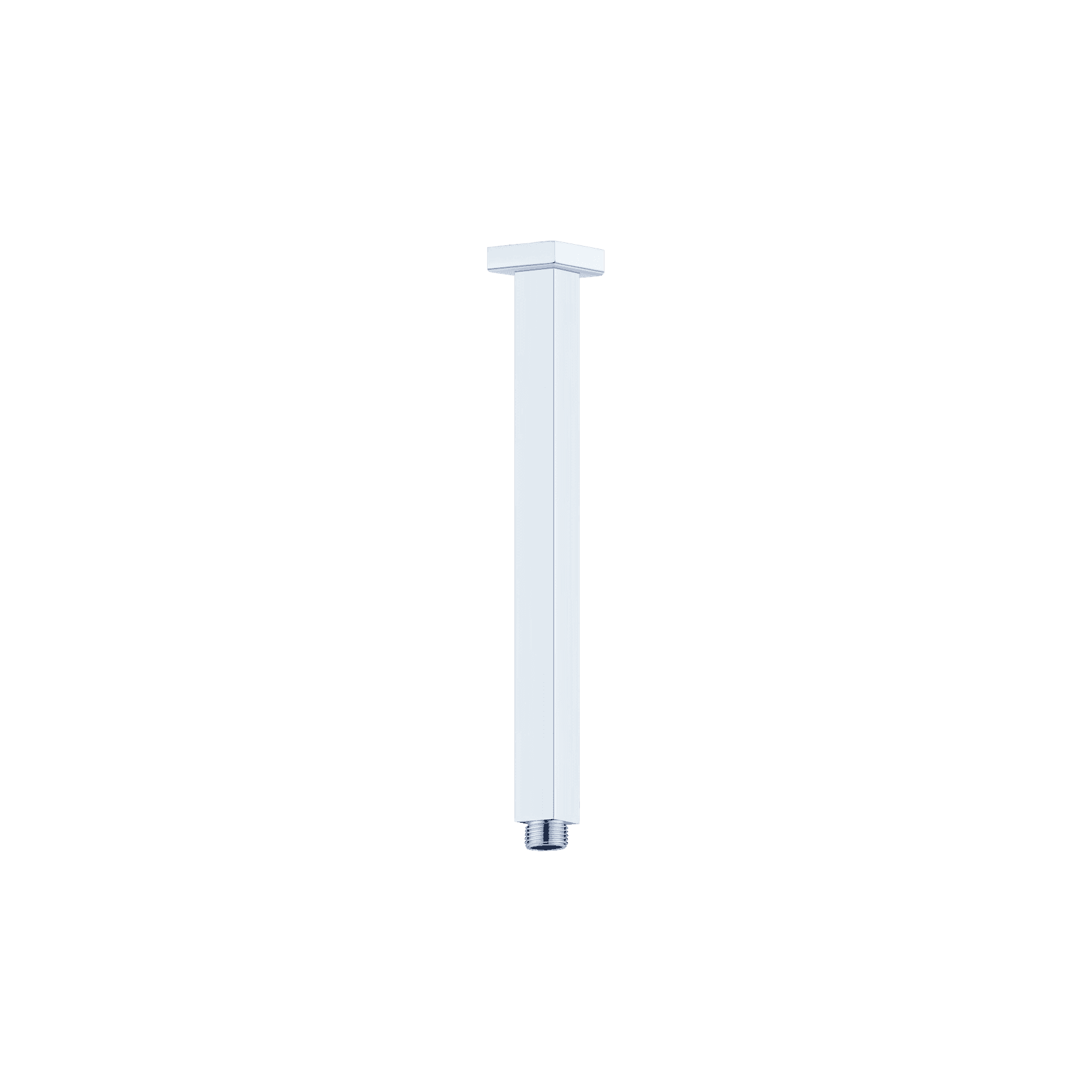 Square Ceiling Arm 300mm Length Chrome