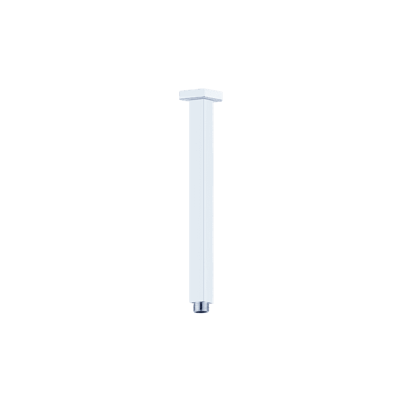 Square Ceiling Arm 300mm Length Chrome