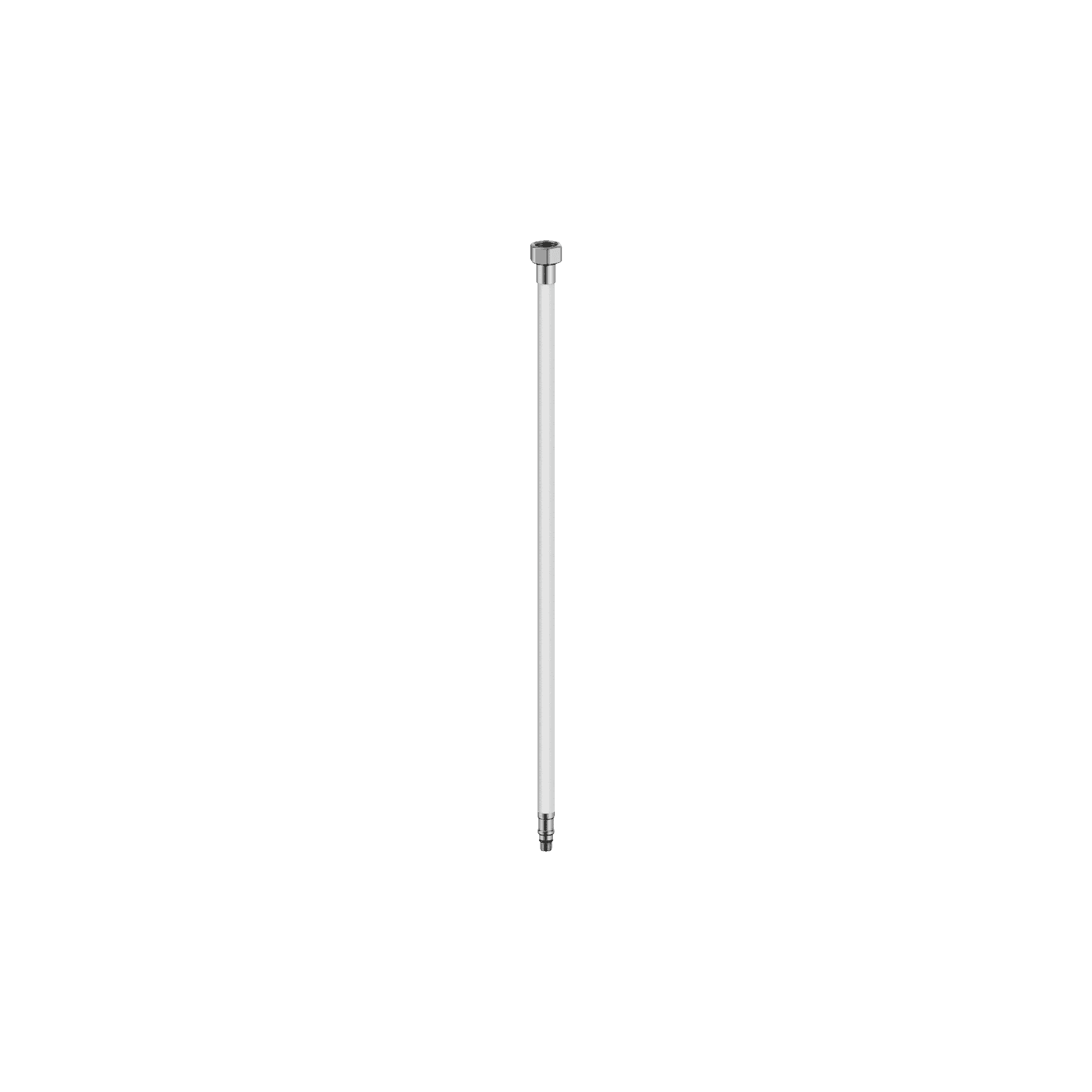Premium Flexible Mixer Tap Hose Pair Chrome