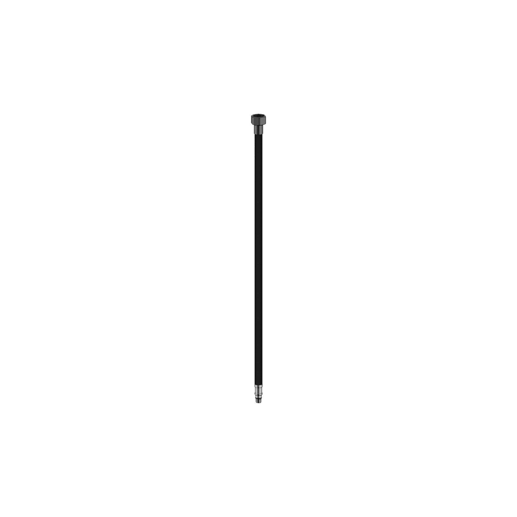 Premium Flexible Mixer Tap Hose Pair Gun Metal
