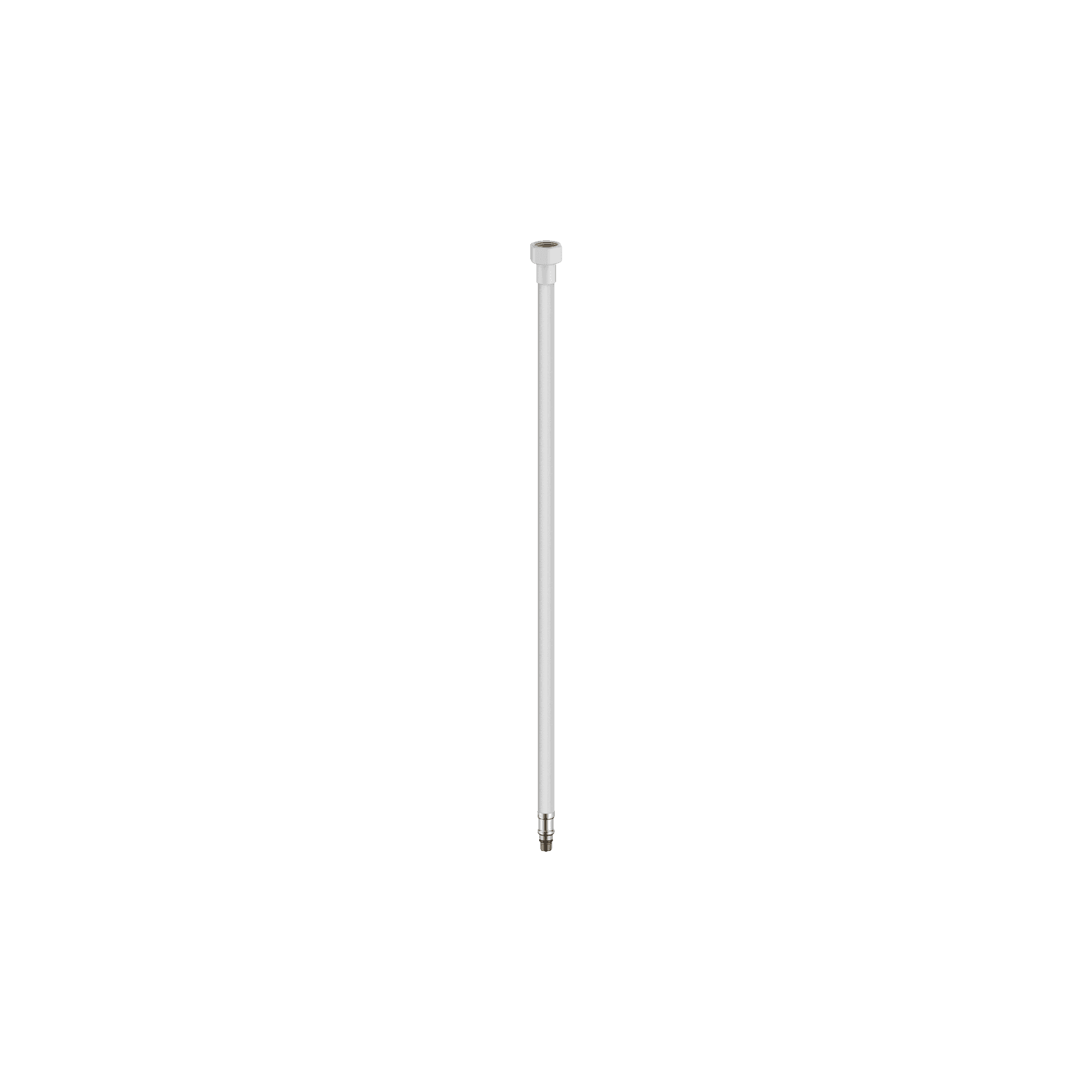 Premium Flexible Mixer Tap Hose Pair Matte White