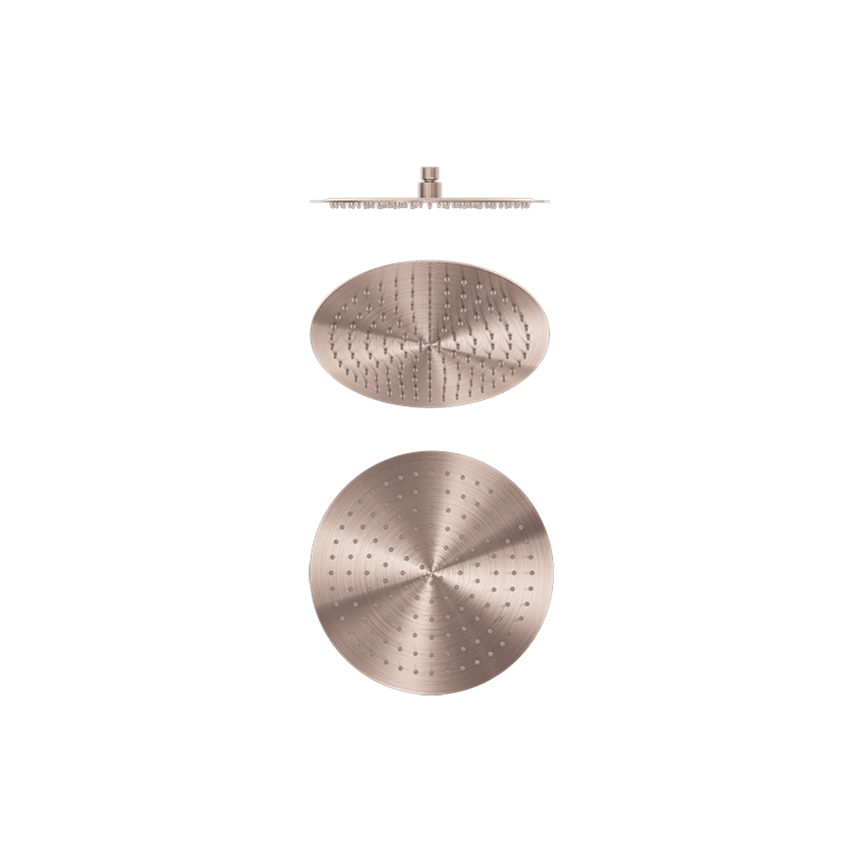 Zen SS316L 300mm Round Shower Head | Brushed Bronze