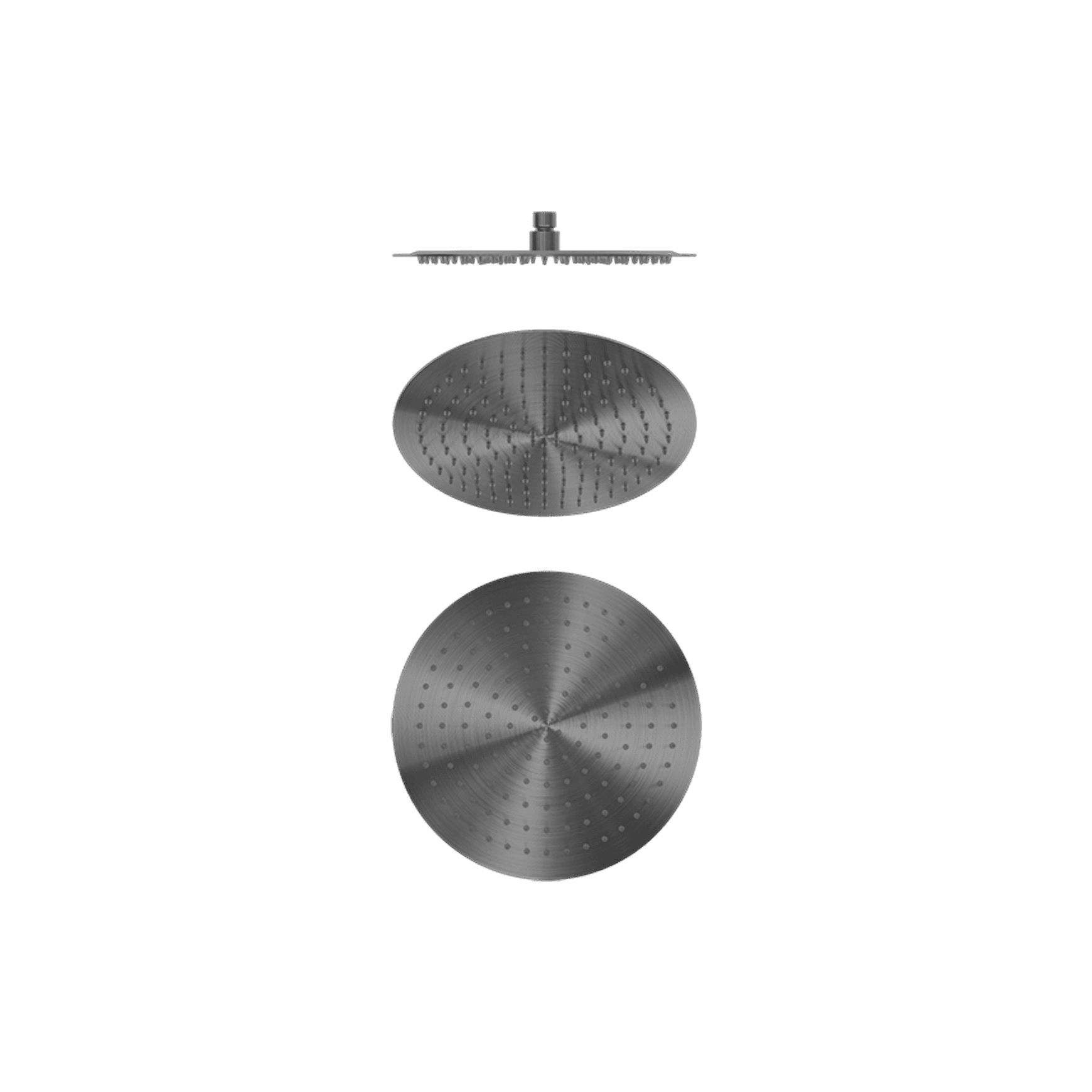 Zen SS316L 300mm Round Shower Head | Graphite