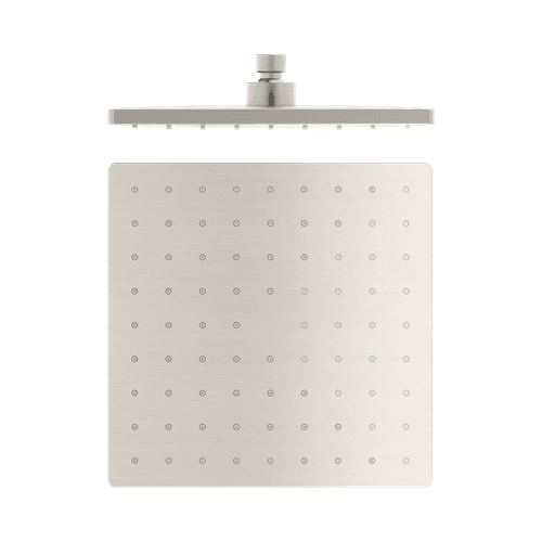 250mm Abs Square Shower Head Brushed Nickel