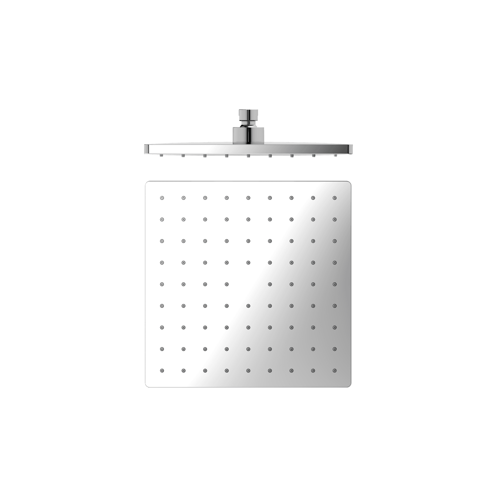 250mm Abs Square Shower Head Chrome