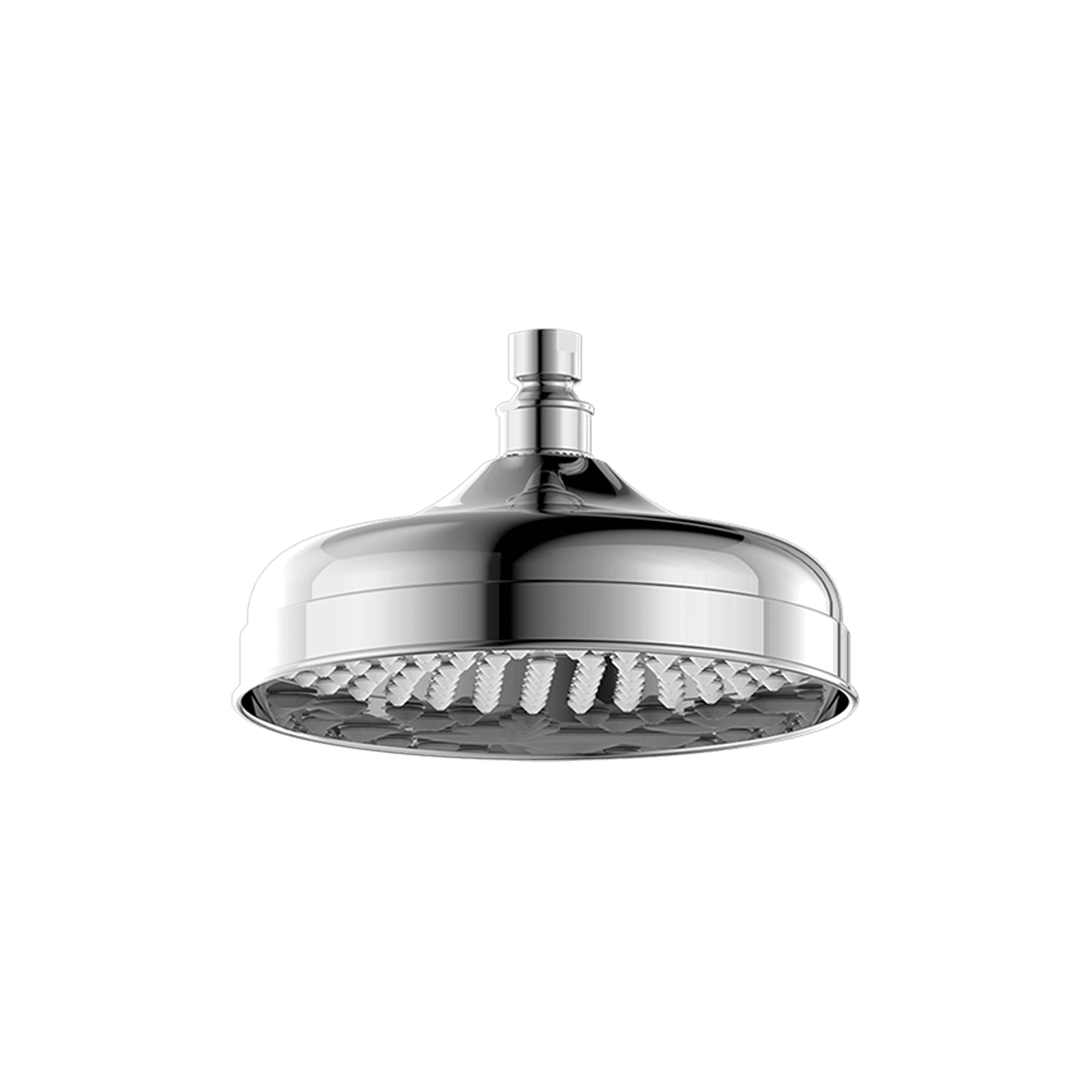 York 200mm Shower Head Chrome