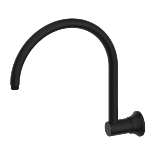 York Shower Arm Matte Black